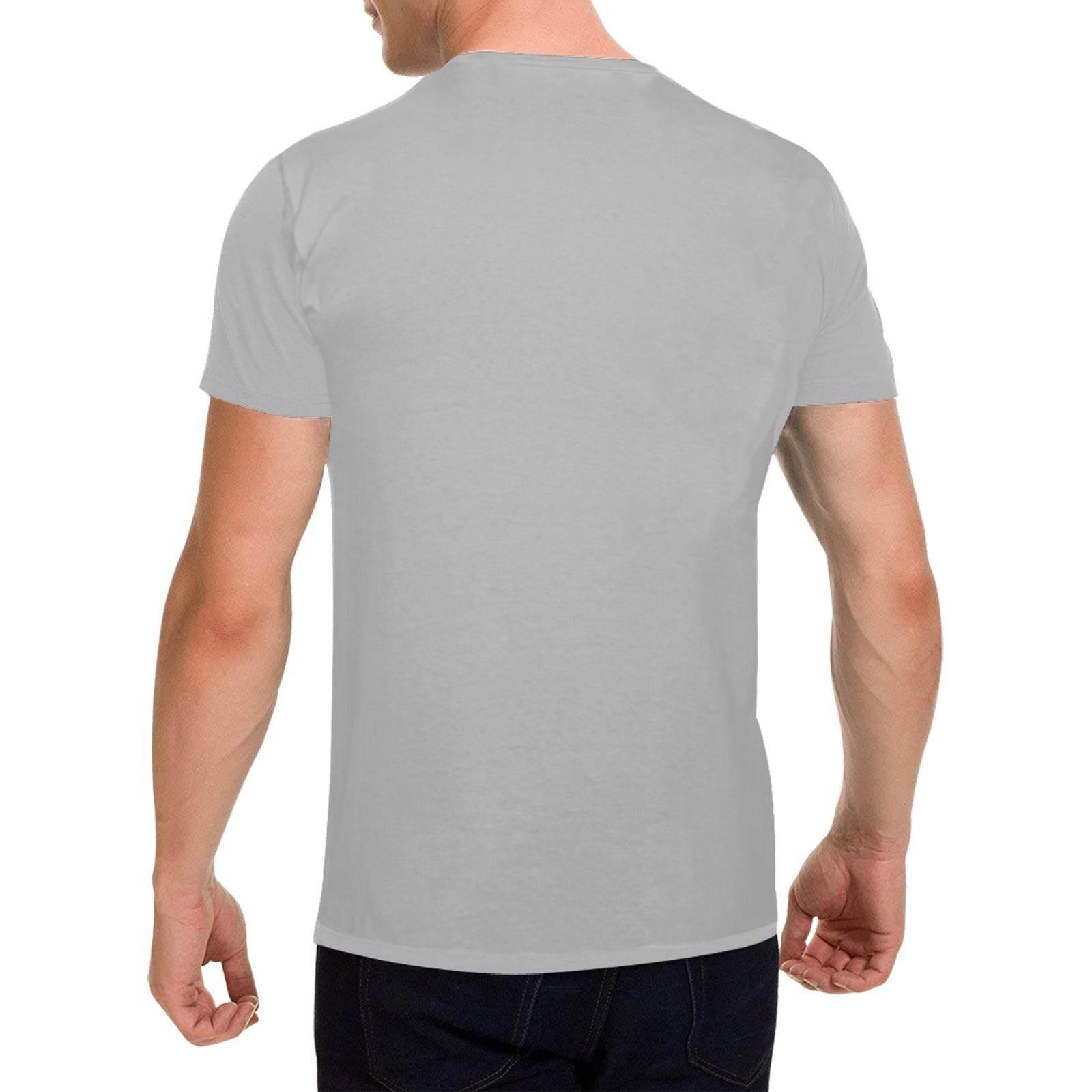 Men Heavy Cotton T-Shirt Front Print Made in USA - Estalios