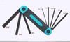 8pcs Portable Folding Socket Wrench Set for Outdoor Repair - Estalios