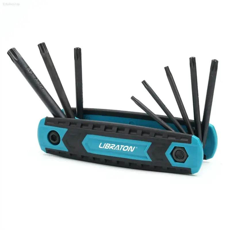 8pcs Portable Folding Socket Wrench Set for Outdoor Repair - Estalios