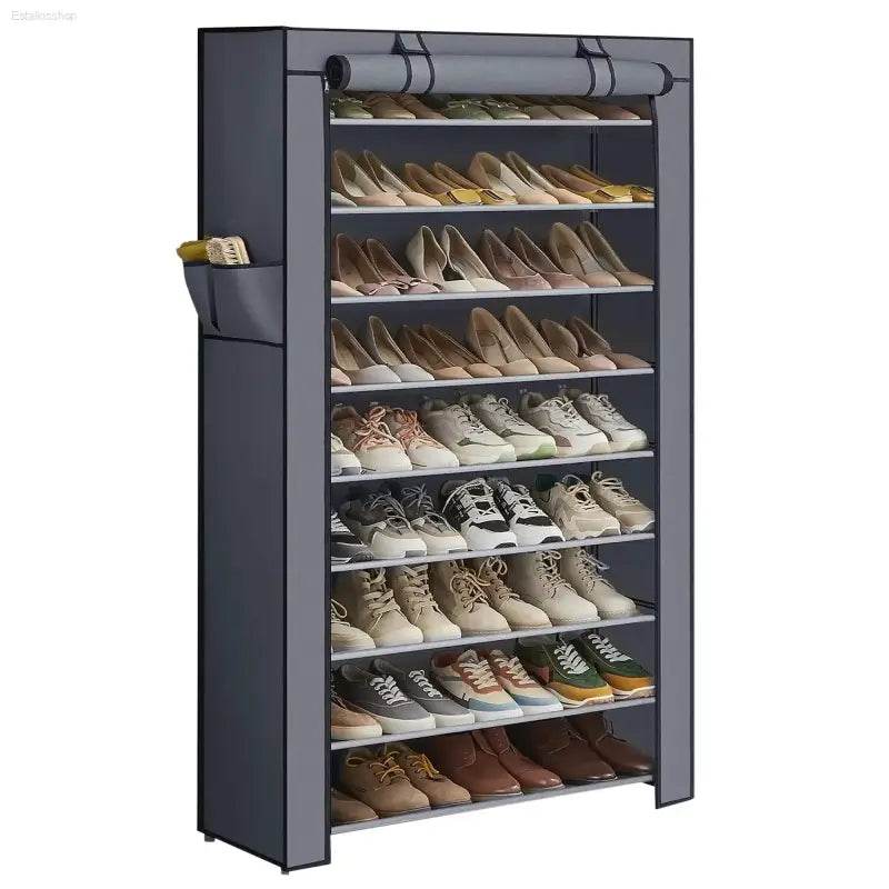 9 Tier Shoe Rack Organizer for 40-50 Pairs of Shoes - Estalios