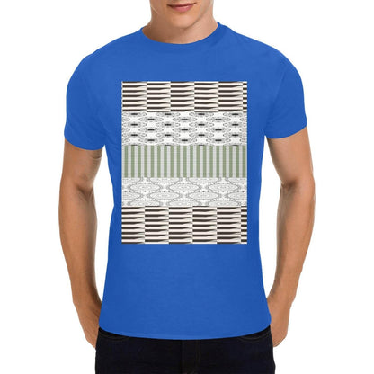 Men Heavy Cotton T-Shirt Front Print Made in USA - Estalios