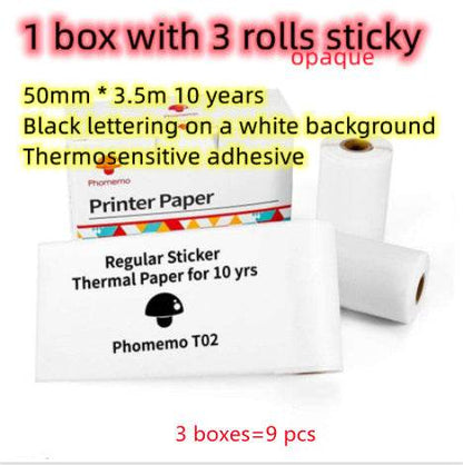 Portable Mini Thermal Label Printer for Home and School - Estalios