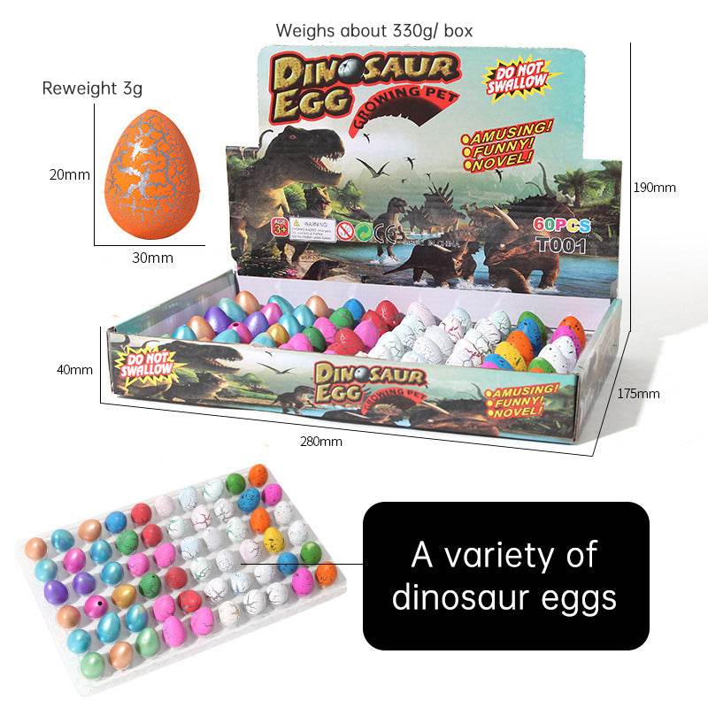 Dinosaur Egg Hatching Toys Soak in Water for Kids - Estalios