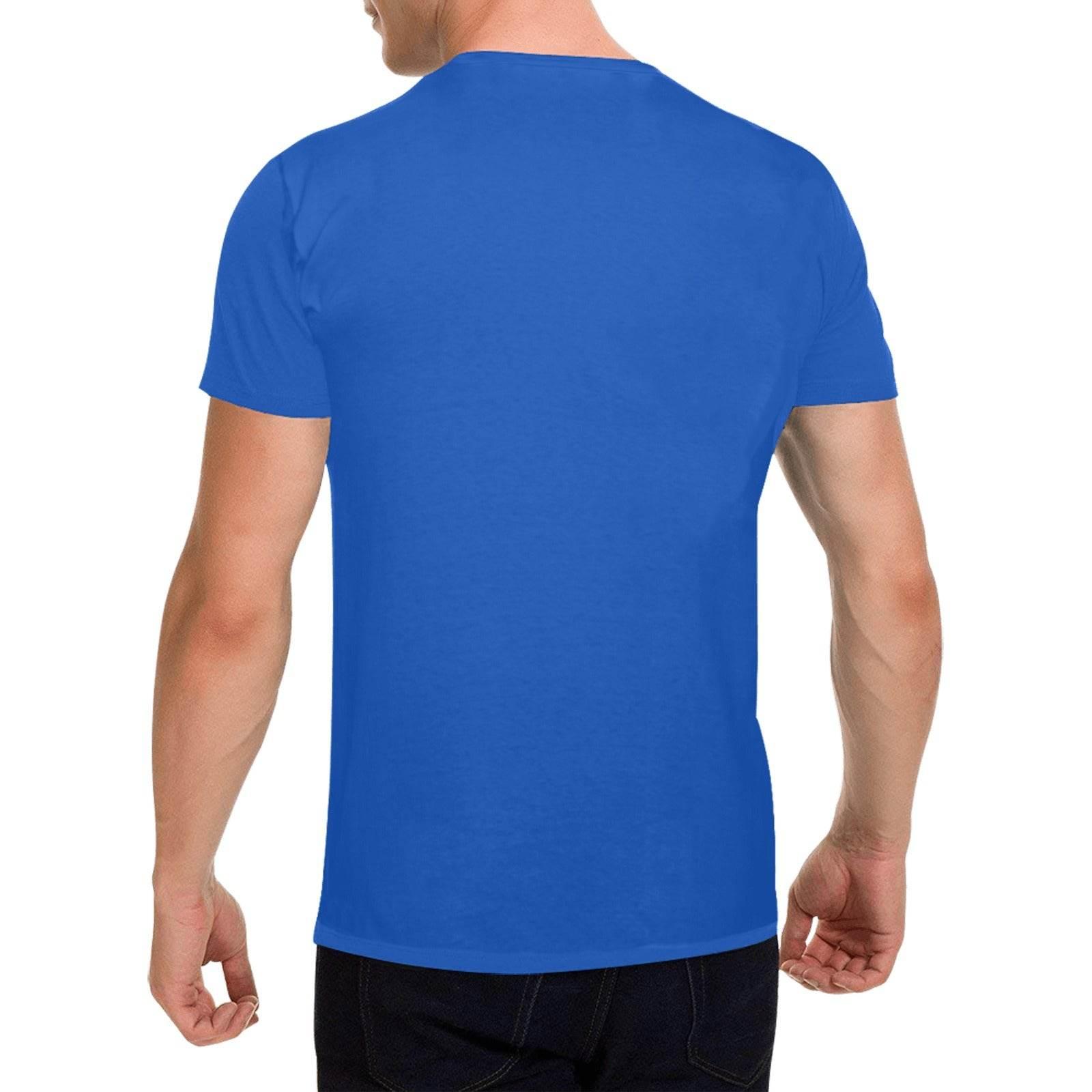 Men Heavy Cotton T-Shirt Front Print Made in USA - Estalios