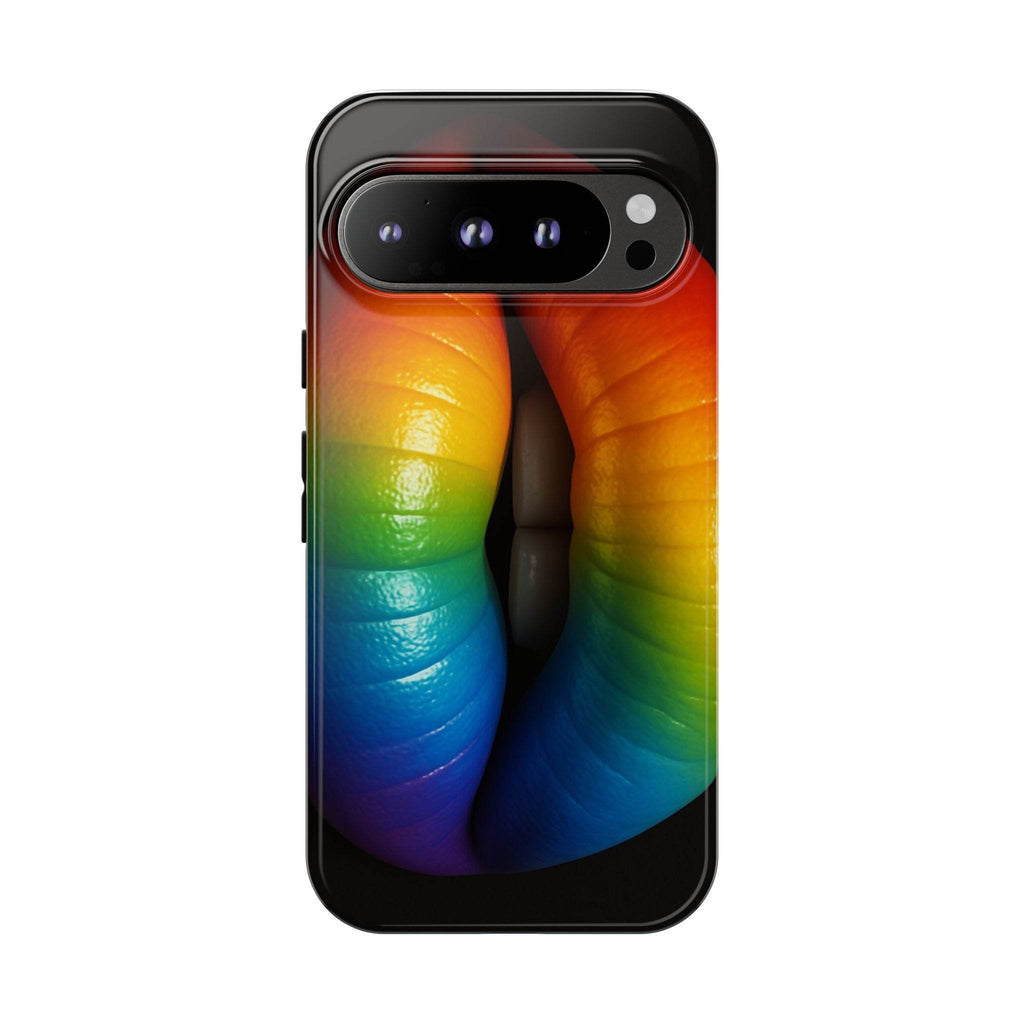 Rainbow Lips Phone Case - Tough Cover for LGBTQ+ Pride - Estalios