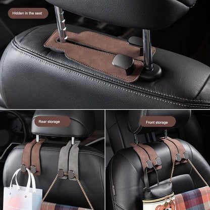 Car Seat Back Phone Holder Hook for Easy Storage - Estalios