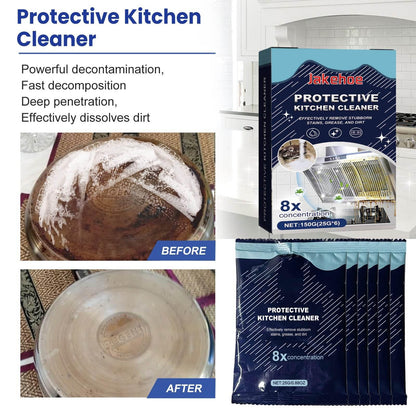 Kitchen Cleaning Detergent Powder For Heavy Oil Decontamination - Estalios