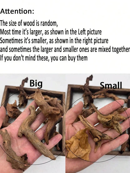 5-10CM Small Natural Tree Trunk Aquarium Decoration Ornament - Estalios