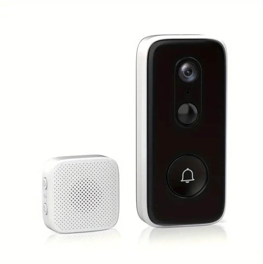 2K Wireless Doorbell Camera with HD Night Vision and Intercom - Estalios