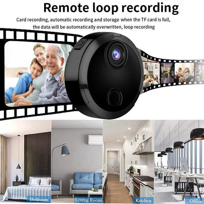 WiFi Mini Camera 1080p HD Night Version Voice Video Security Wireless Micro Camcorders Surveillance Net Cam Smart Home Recorder - Estalios