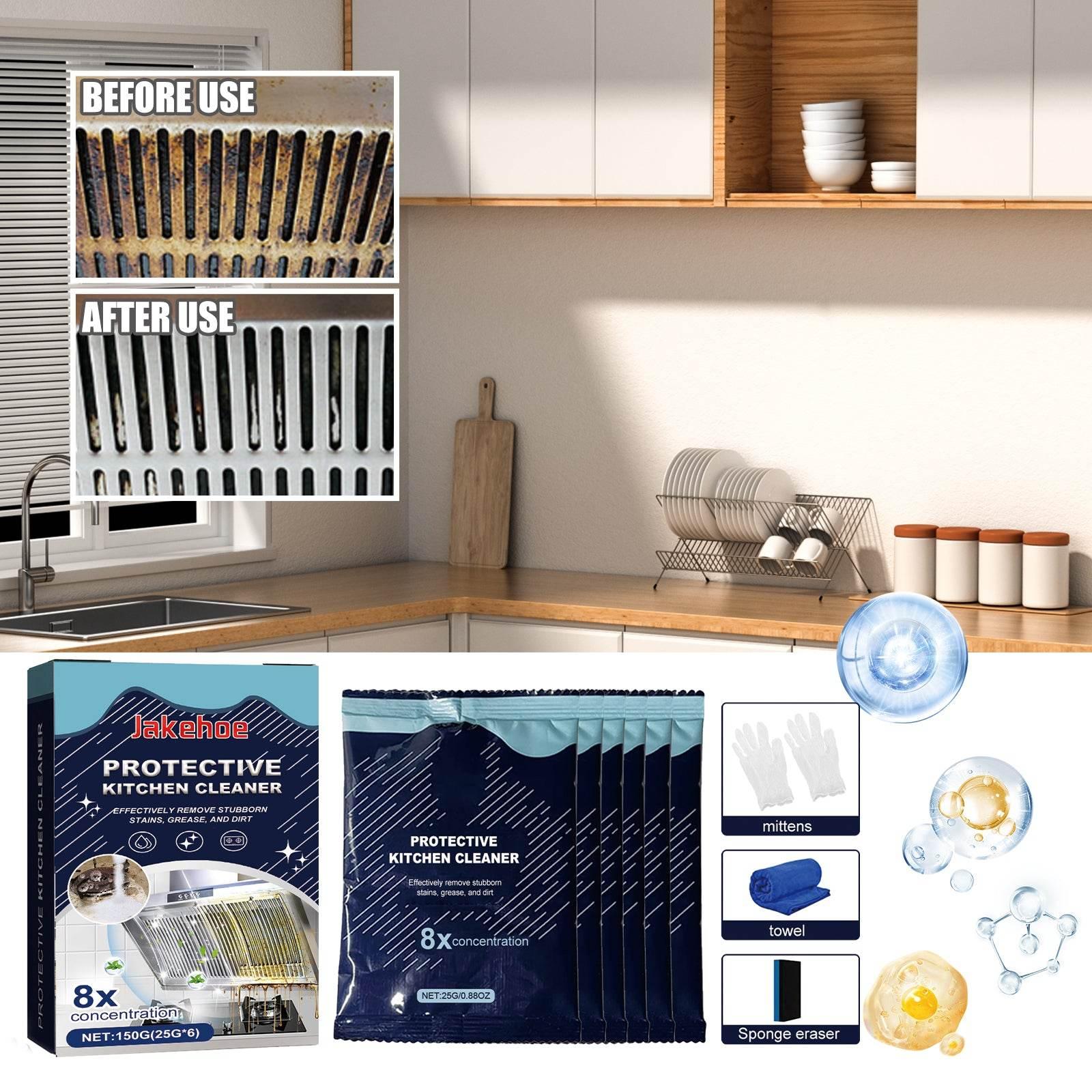 Kitchen Cleaning Detergent Powder For Heavy Oil Decontamination - Estalios