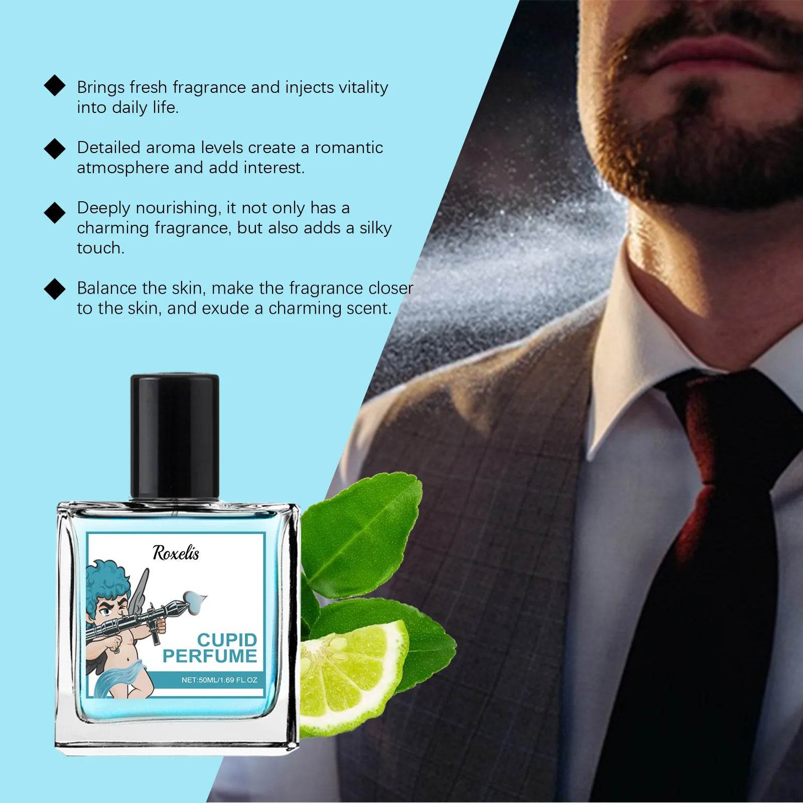 Roxelis Pheromone Perfume Spray Long Lasting Flirt Aroma - Estalios
