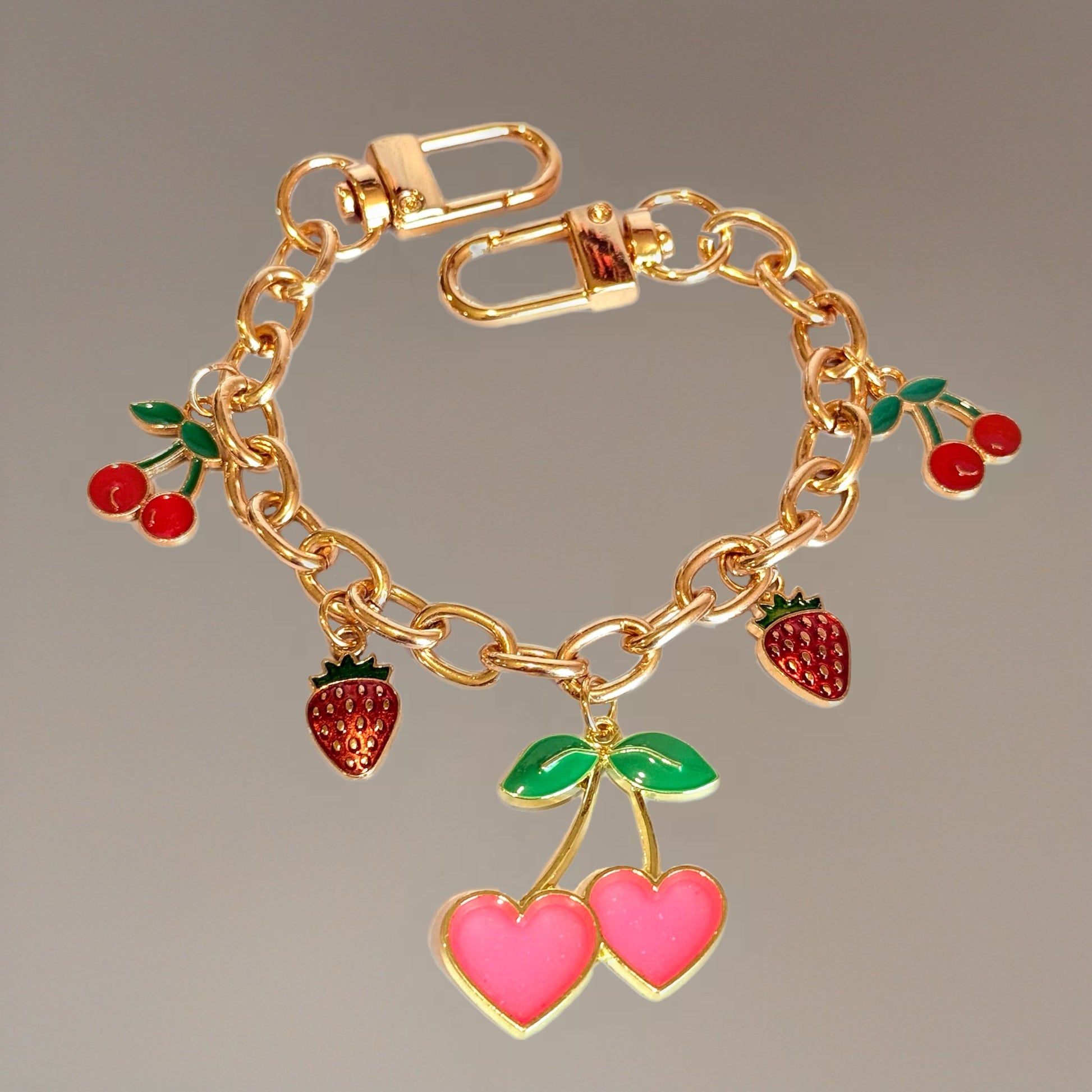 Top Pick Stylish Cherry Love Deluxe Tumbler Necklace For Personalization