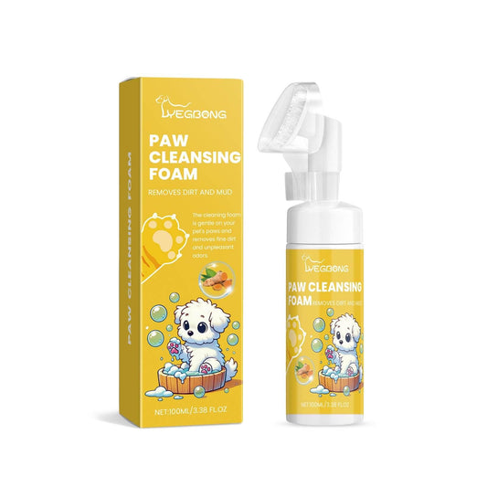 Pet Foot Foam Cleanser Deep Cleaning Dog And Cat Foot Care - Estalios