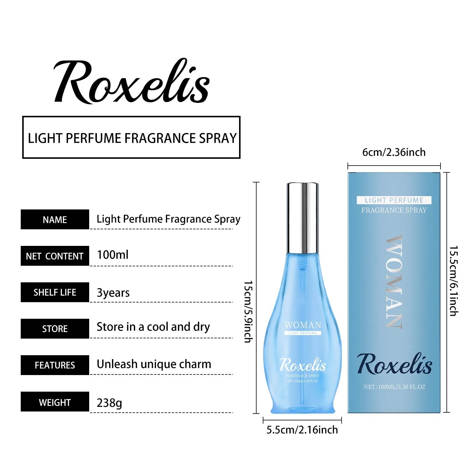 Roxelis Pheromone Perfume Spray Long Lasting Flirt Aroma - Estalios