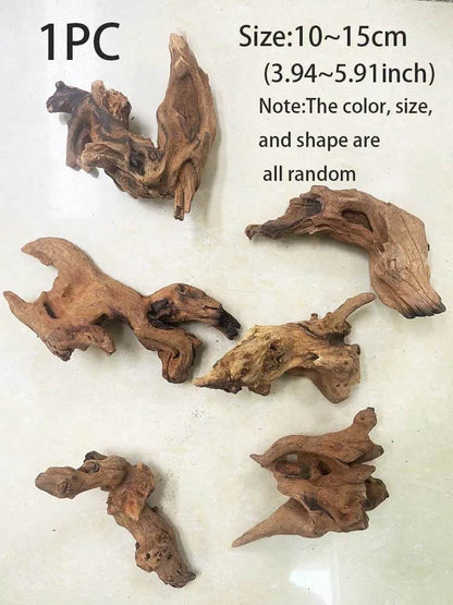 1PC Natural Sinkable Driftwood Fish Tank Decoration Wood - Estalios