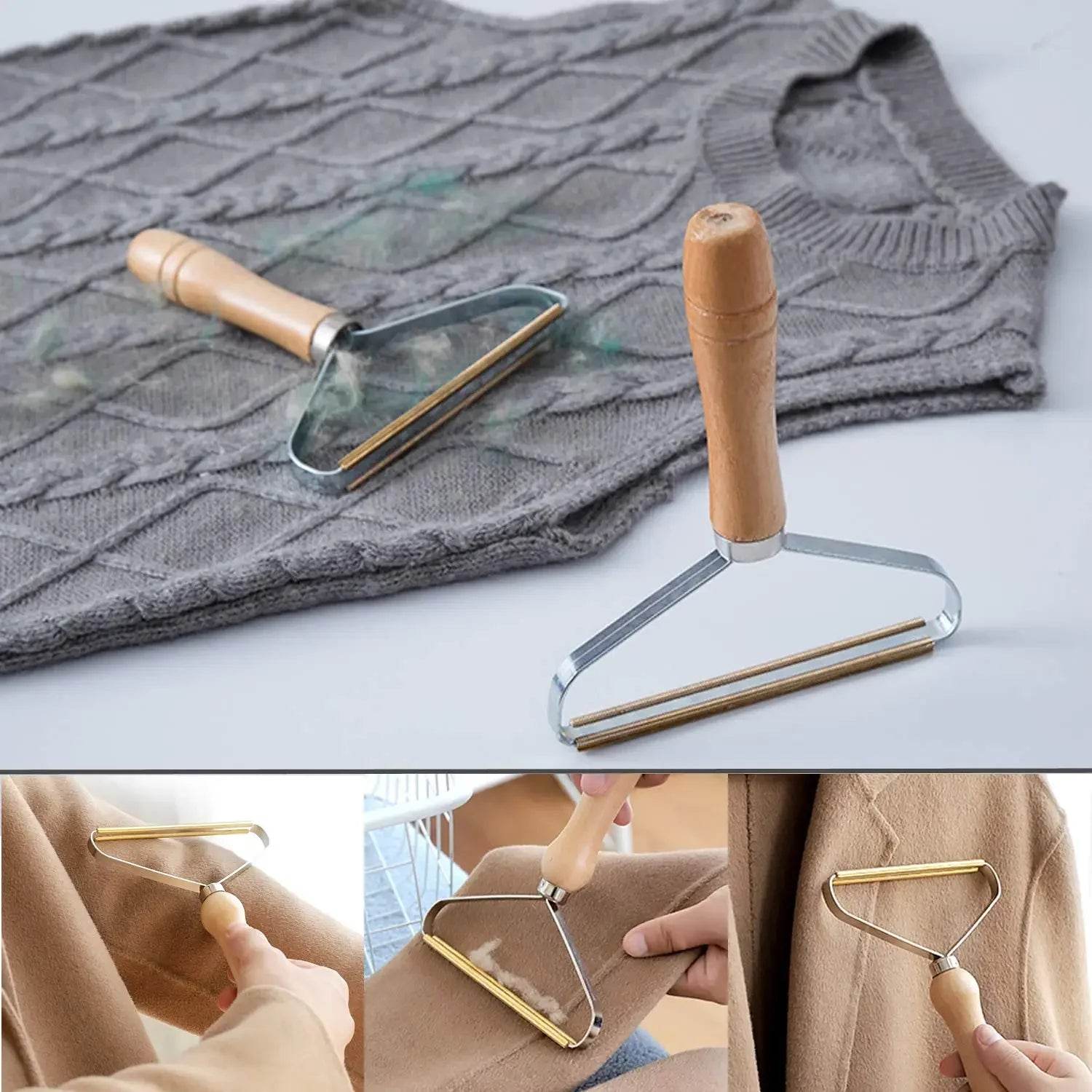 Portable Pet Hair Remover Brush for Easy Fabric Cleaning - Estalios