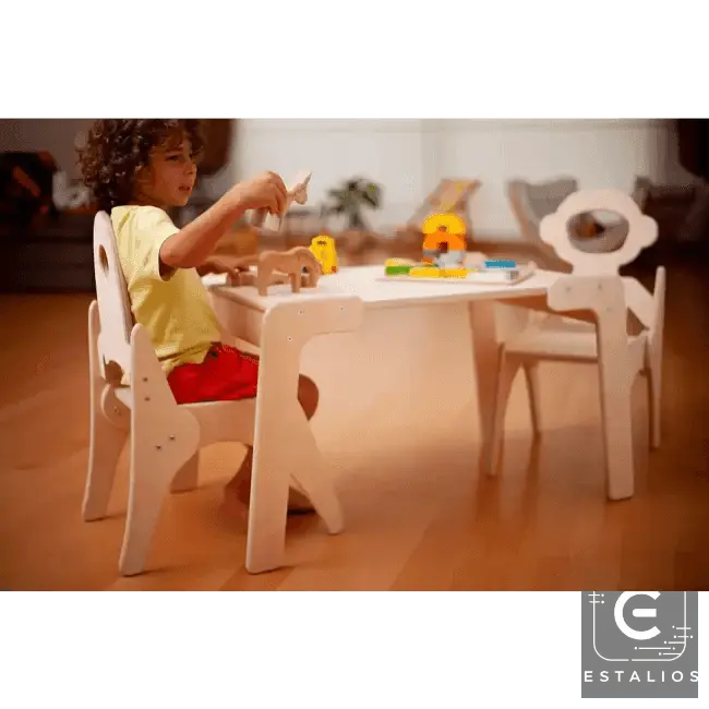Adventure Awaits with the Wooden Monkey Table Set - Estalios