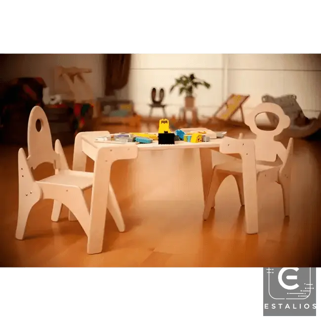 Adventure Awaits with the Wooden Monkey Table Set - Estalios