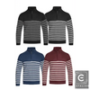 Amp Up Your Look with the Ultimate Striped Quarterzip Set - Estalios