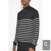 Amp Up Your Look with the Ultimate Striped Quarterzip Set - Estalios