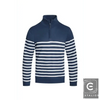 Amp Up Your Look with the Ultimate Striped Quarterzip Set - Estalios