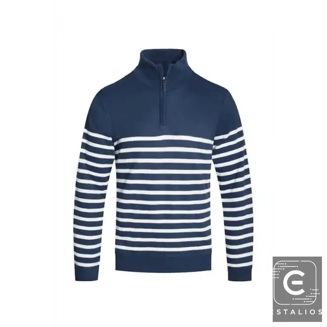 Amp Up Your Look with the Ultimate Striped Quarterzip Set - Estalios