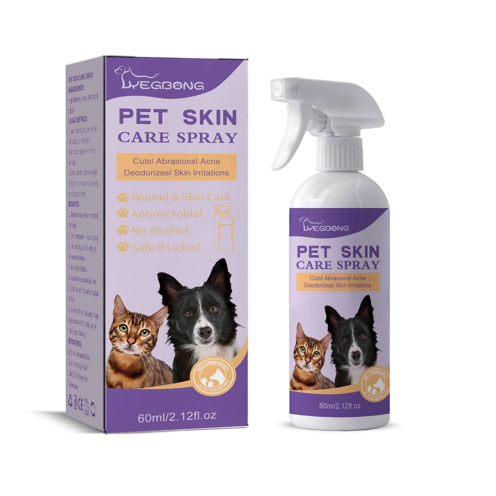 Pet Skin Relief Spray Relieves Dog And Cat Itchiness - Estalios