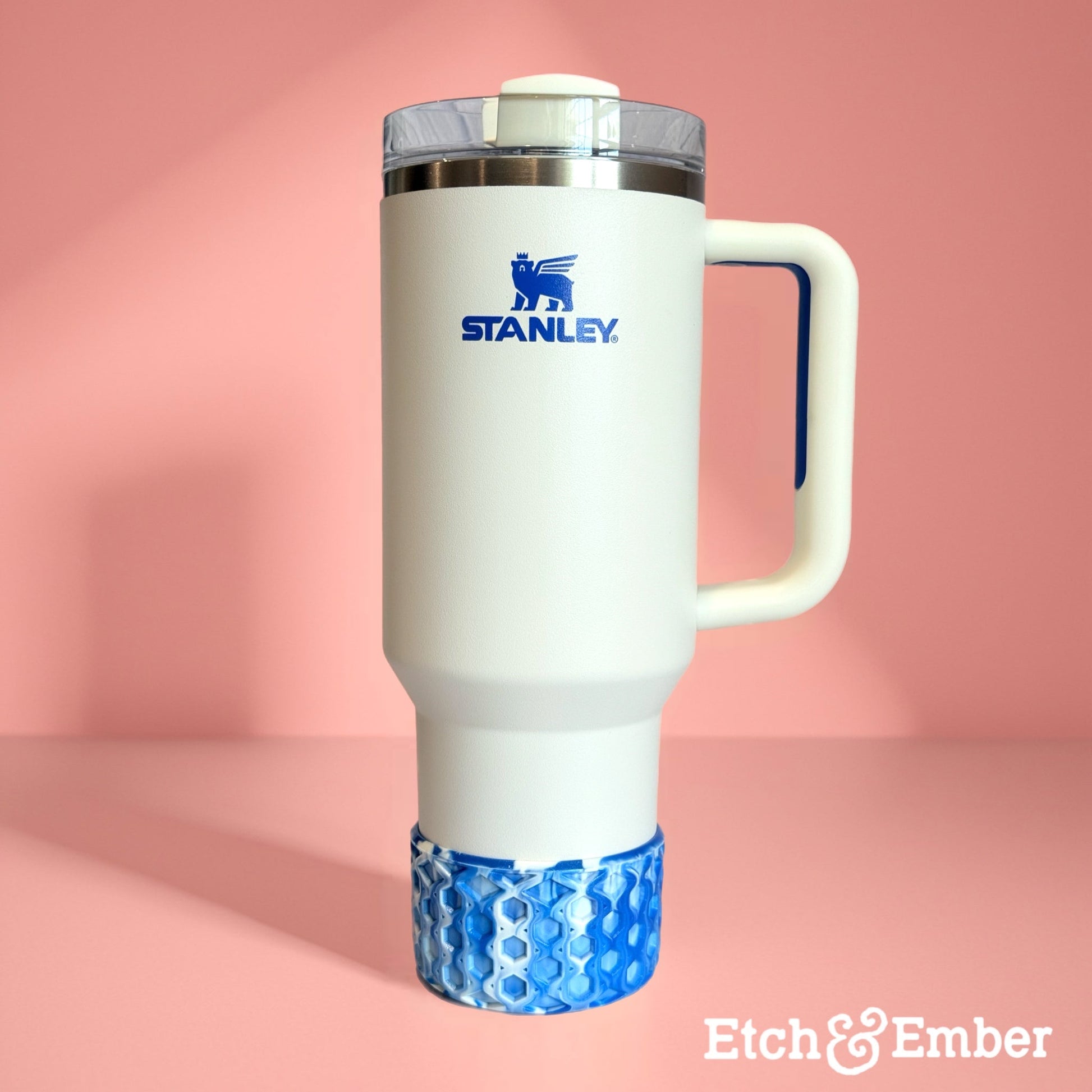 Cream Royal WAFFLE Tumbler Boot -fits 20-40oz
