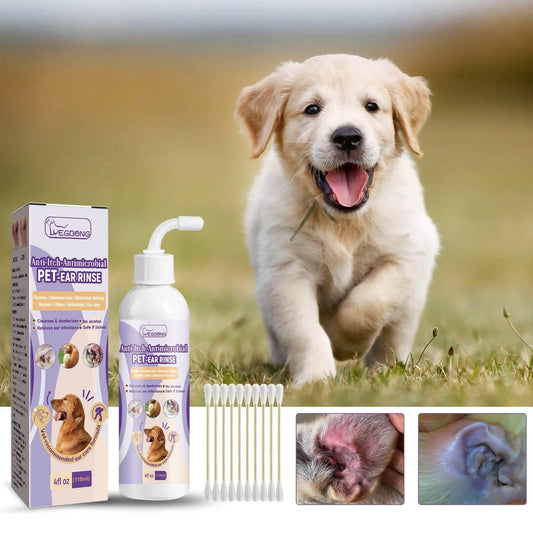 Pet Ear Cleaner For Cats And Dogs Relieves Ear Canal Odors - Estalios