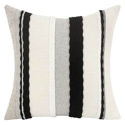 Boho Striped Chenille Throw Pillowcases for Cozy Decor - Estalios