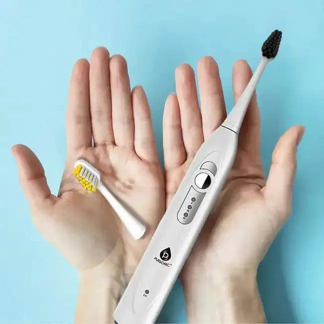Brighten Your Smile with Pursonic Charcoal Brush Heads - Estalios
