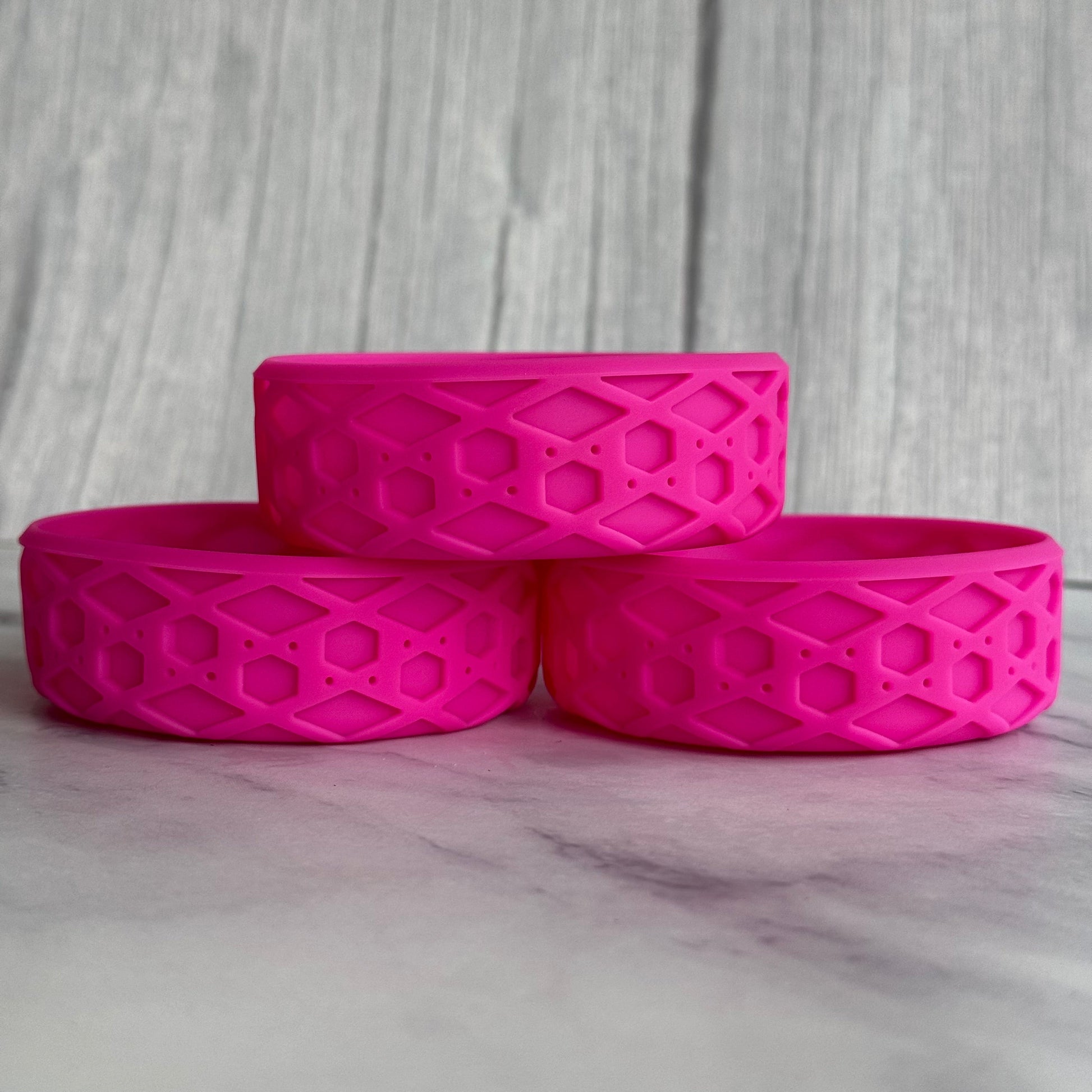 Ultra-Protective Hot Pink 3.25 Inch Shorty Tumbler Boot
