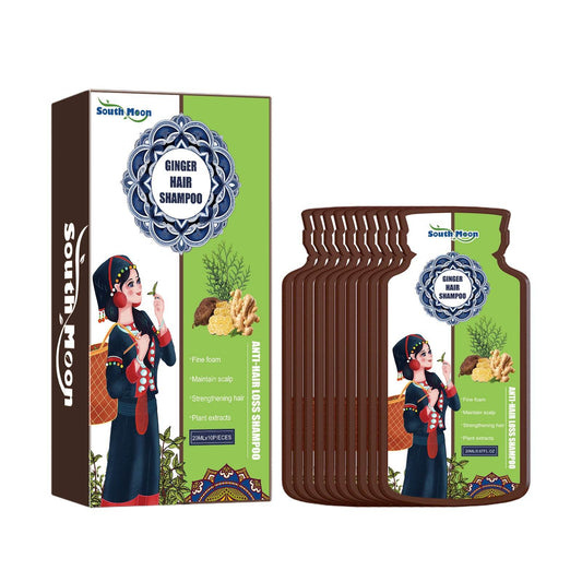 Ginger Care Shampoo Scalp Cleansing Nourishes Hair Growth - Estalios