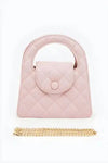Chic Quilted Handbag with Luxe Gold Chain for Elegance - Estalios