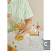 Colorful Whimsical Cocktail Glass to Sparkle Every Sip - Estalios
