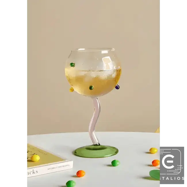 Colorful Whimsical Cocktail Glass to Sparkle Every Sip - Estalios