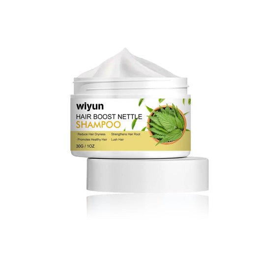 WIYUN Hair Boost Nettle Shampoo for Deep Cleansing Care - Estalios