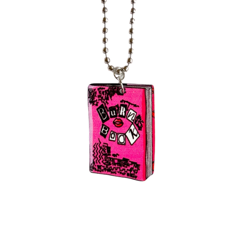 Burn Book Charm - Tumbler Handle Charm
