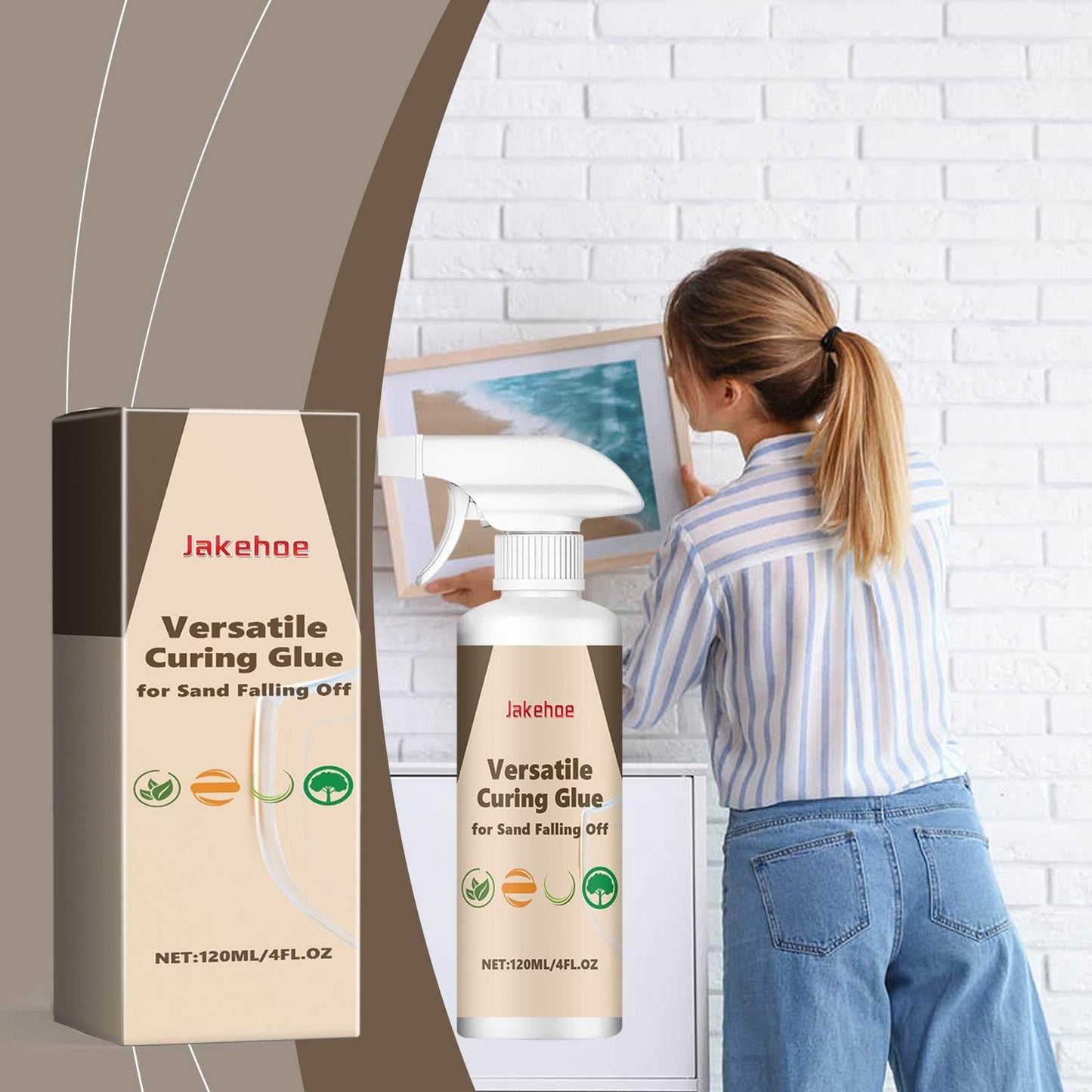 Wall Peeling Dust Fixing Agent Interior And Exterior Repair Spray - Estalios