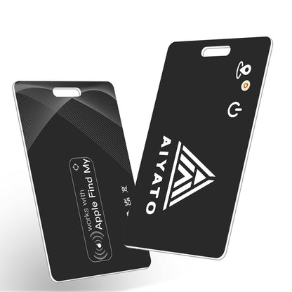 AIYATO Anti-Lost Device Ultra-Thin Card AirTag Locator - Estalios