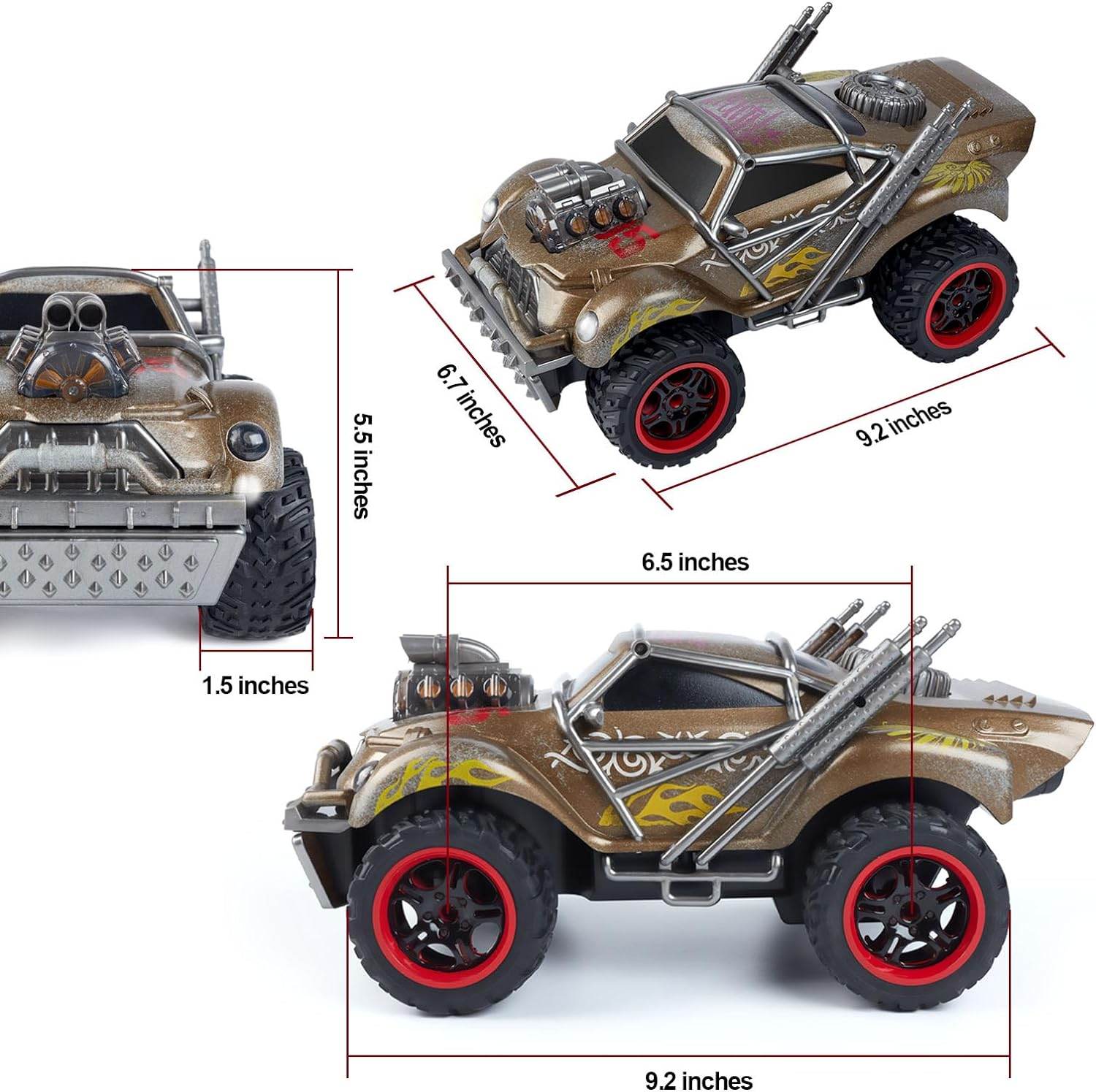 Wasteland Style 1:14 Scale 2.4GHz Electric RC Car Toys - Estalios