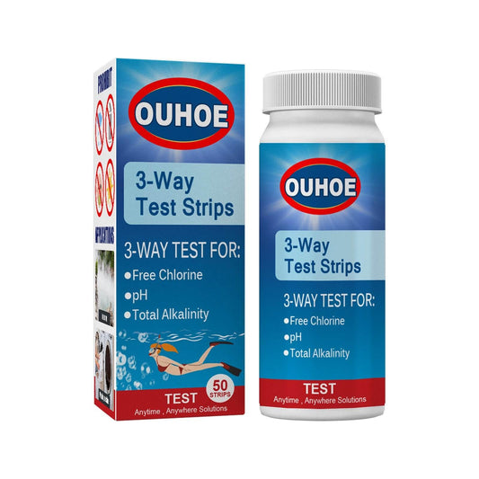3-In-1 Ph Test Strip for Pool Water Quality and Alkalinity - Estalios