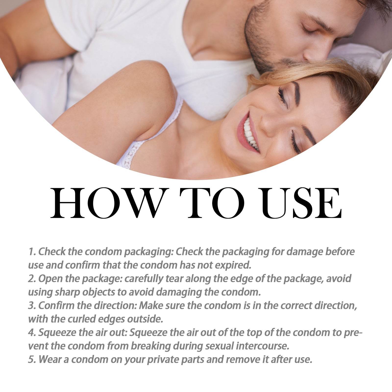 Ultra Thin Latex Rubber Condom with Hyaluronic Acid Care - Estalios