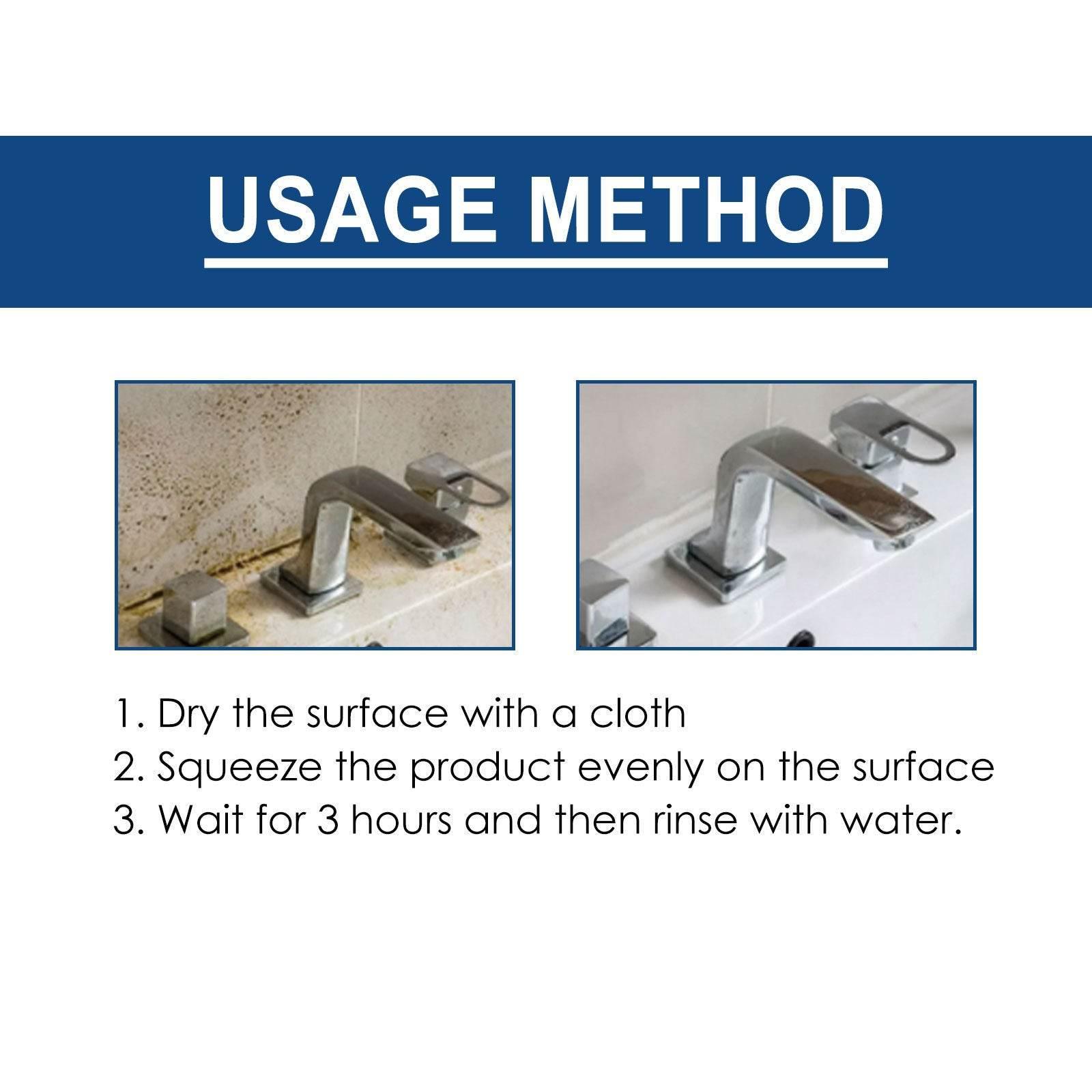 JAYSUING Mildew Removal Gel For Bathroom Kitchen Walls - Estalios