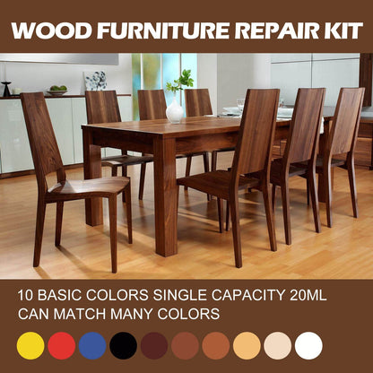 Wood Furniture Repair Kit For Faded Touch Ups And Beauty - Estalios