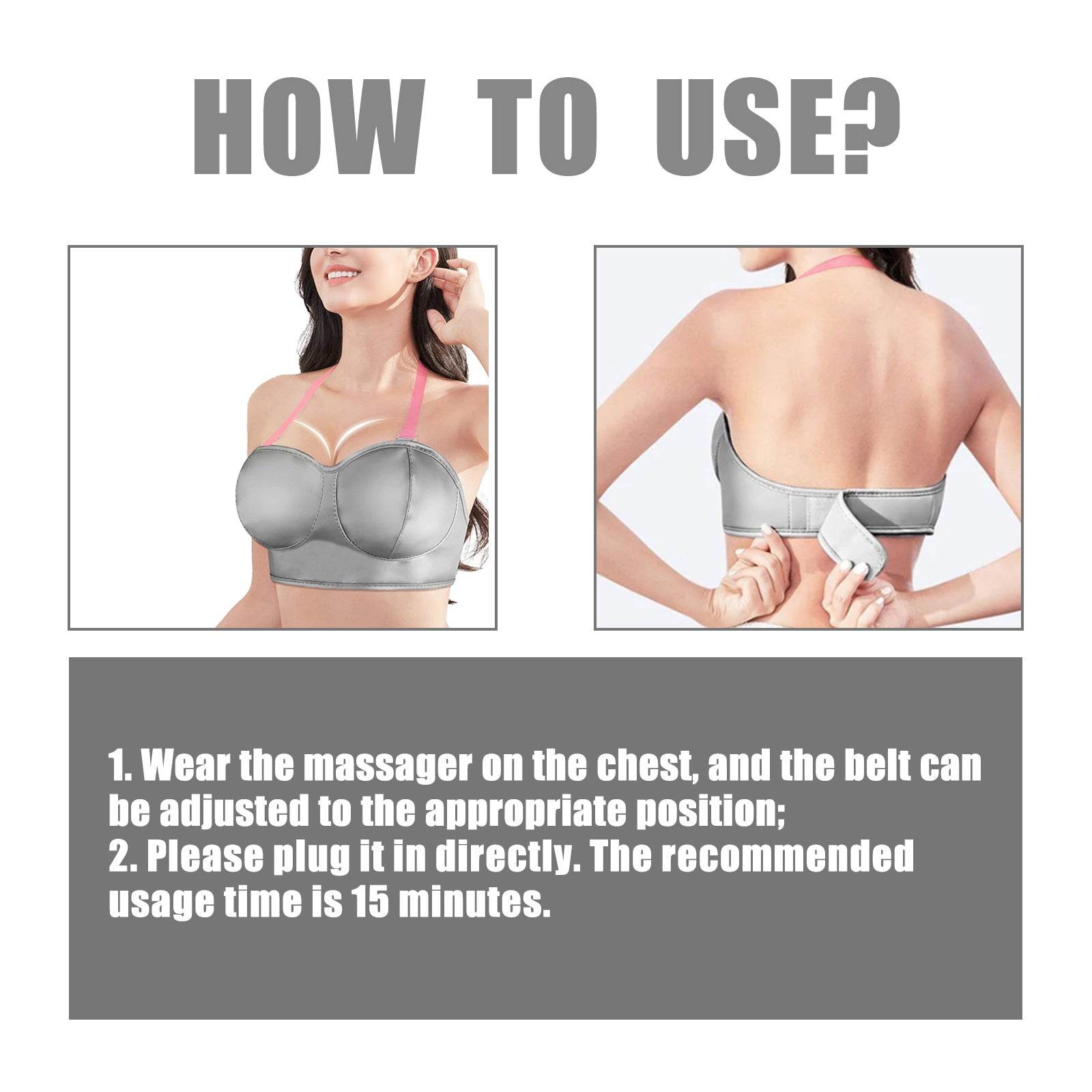 Electric Breast Massager for Firming and Lifting Treatment - Estalios