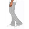 Elevate Your Workout with Gray Zip Track Pants - Estalios