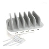 Gray and White USB Charging Station with LED Indicator for Easy Multi-Device Charging - Estalios