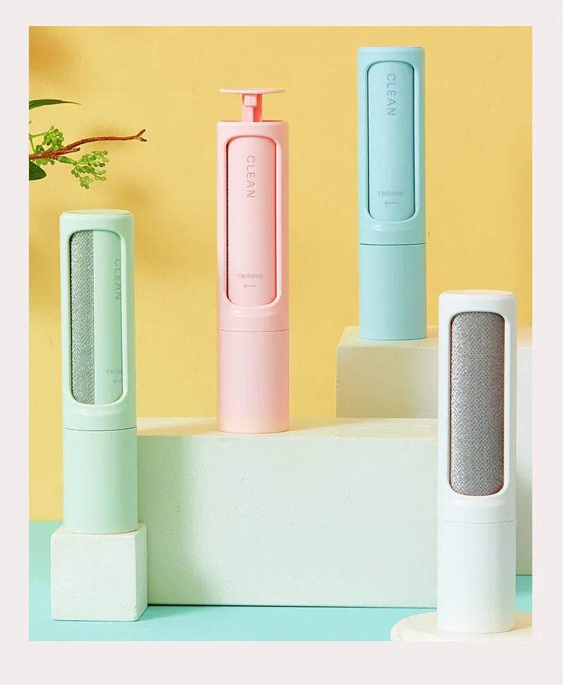 Portable Pet Hair Remover Lint Brush for Clothes Cleaning - Estalios